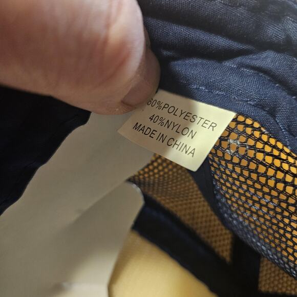 Utah Jazz Hat Cap Snap Back Mens Blue White NBA Basketball Trucker Mesh UFS NEW - Picture 7 of 7